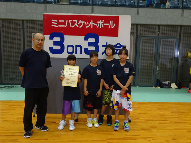 高学年女子の部 準優勝 作新ディオメディアスA