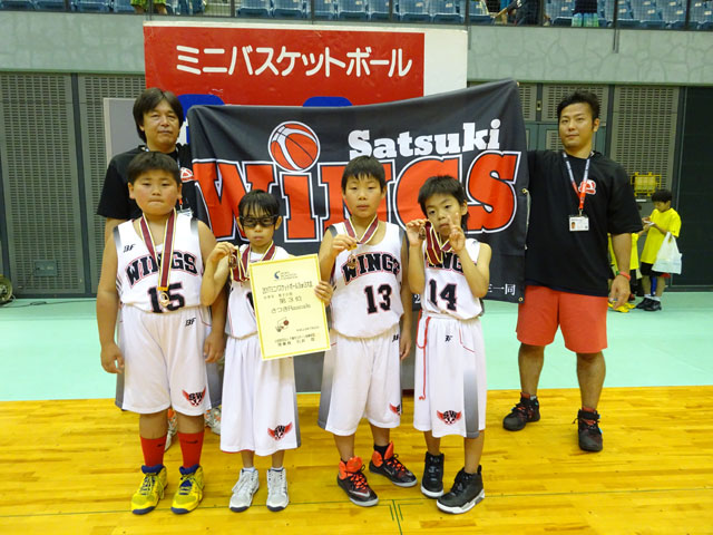 中学年男子の部 第3位 さつきRascals