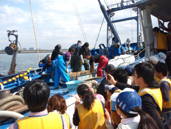 海洋教室（まき網漁業操業見学会）